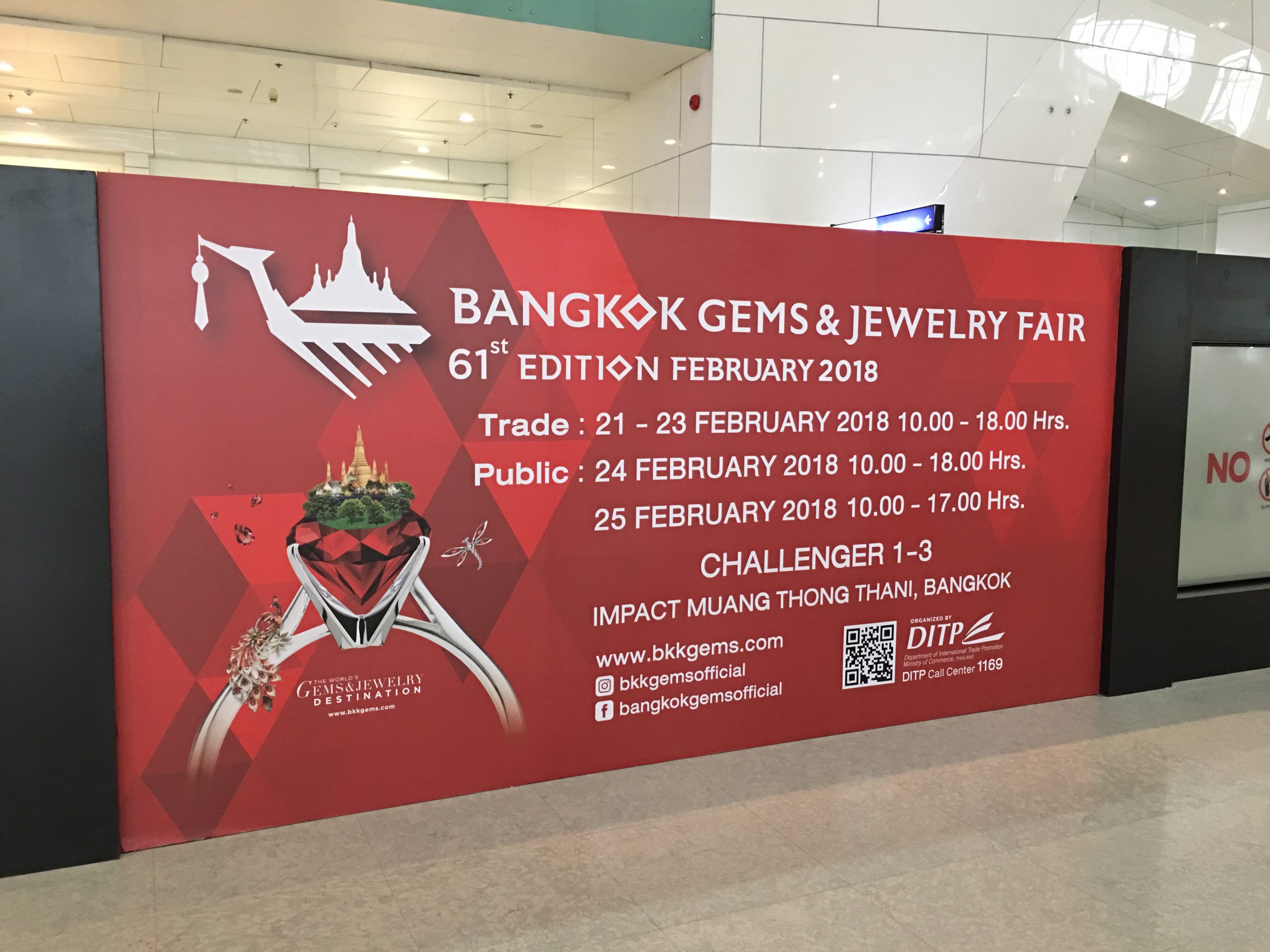 รีวิว งาน Bangkok Gems & Jewelry Fair ครั้งที่ 61