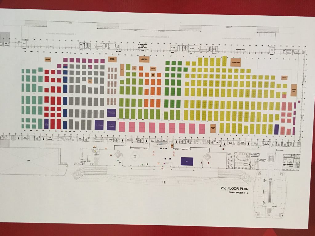 แผนผังงาน Bangkok Gems & Jewelry Fair ครั้งที่ 61