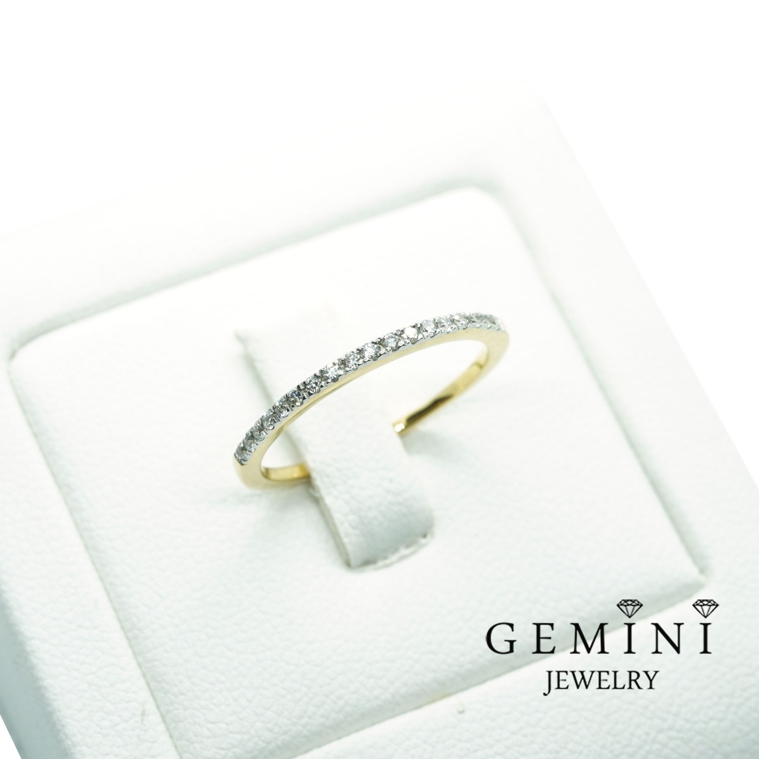 แหวนเพชรแถว - GEMINI JEWELRY แหวนเพชรแถว - Gemini Jewelry